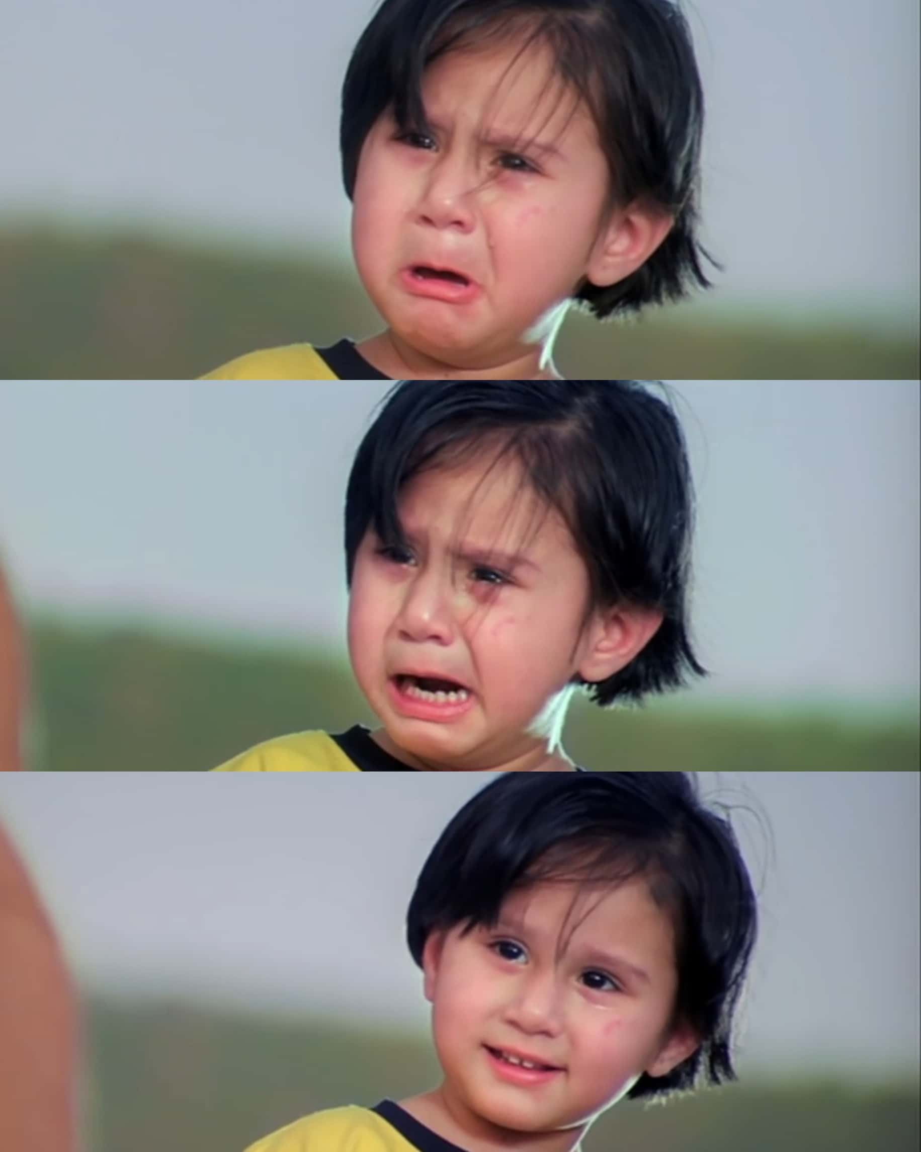 Girl crysing Dhamaal Movie Meme Template