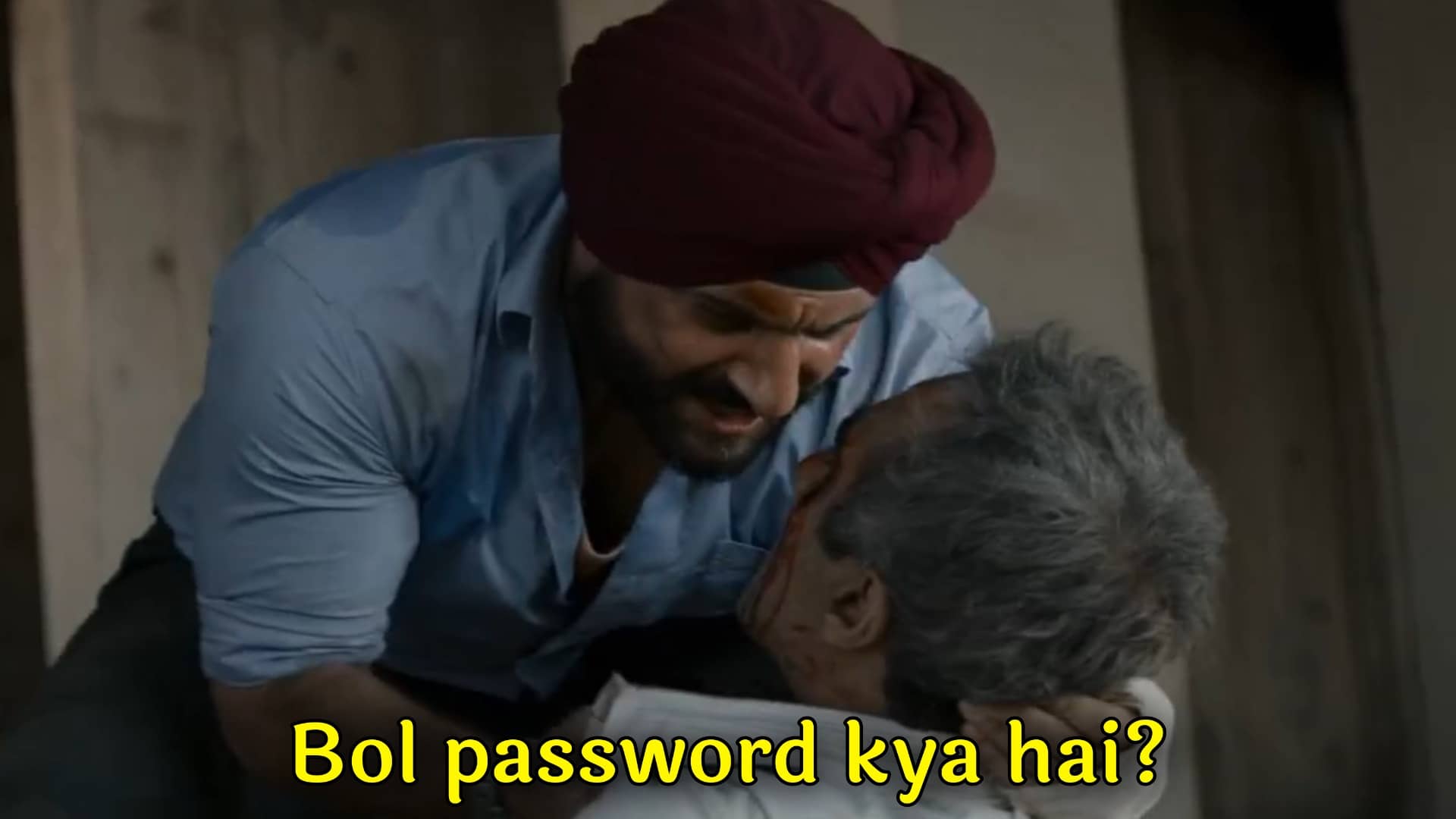 Sartaj Singh sacred games 2 meme templates