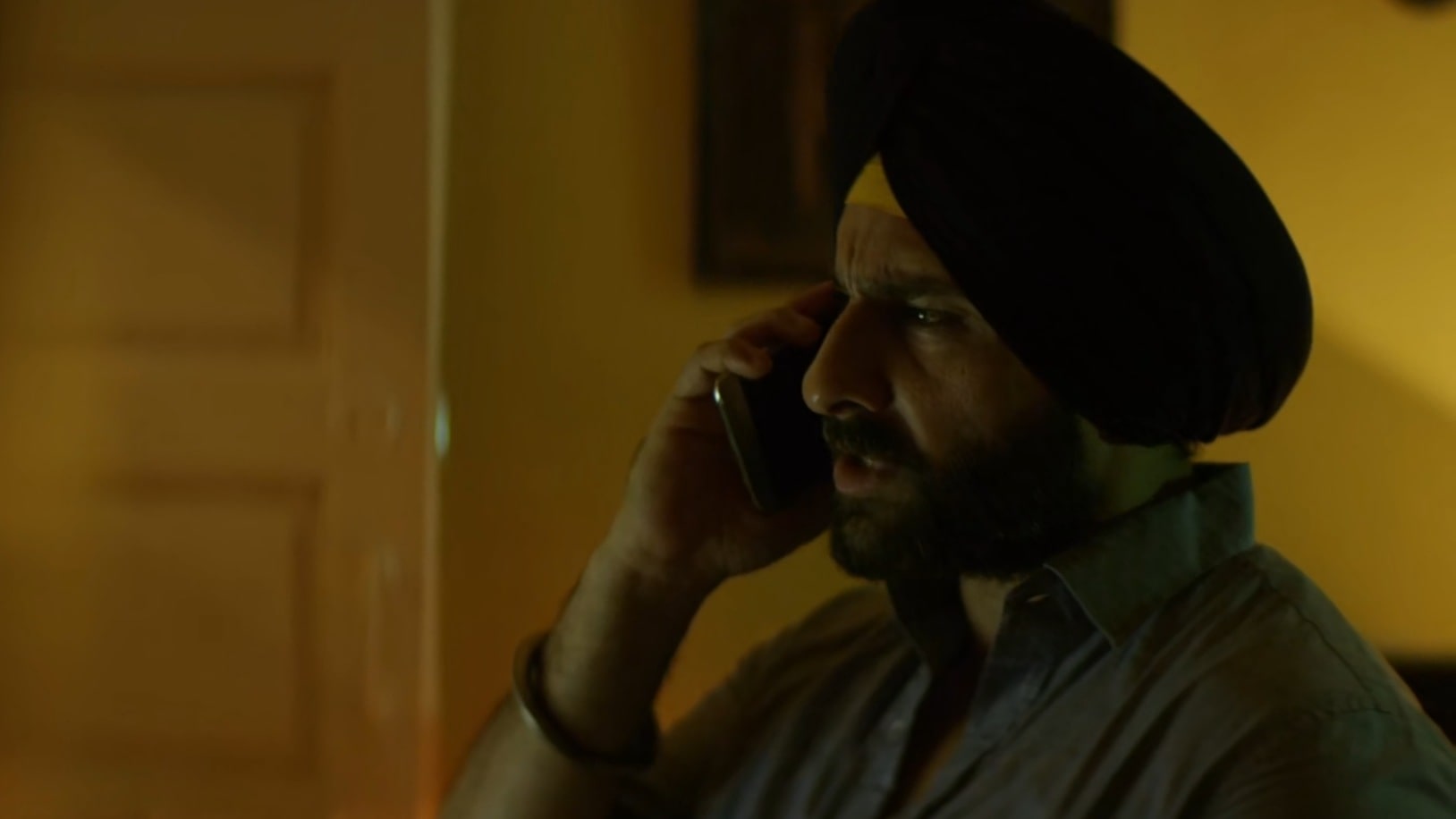 Saif Ali Khan Sacred Games Meme Template