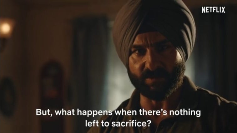 Sartaj Singh sacred games 2 meme templates